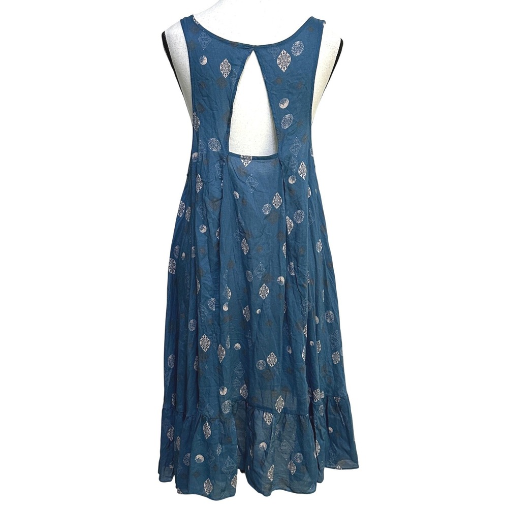 Free People Intimately Gypsy Trapeze Slip Dress M Boho Relaxed Swing Ethereal